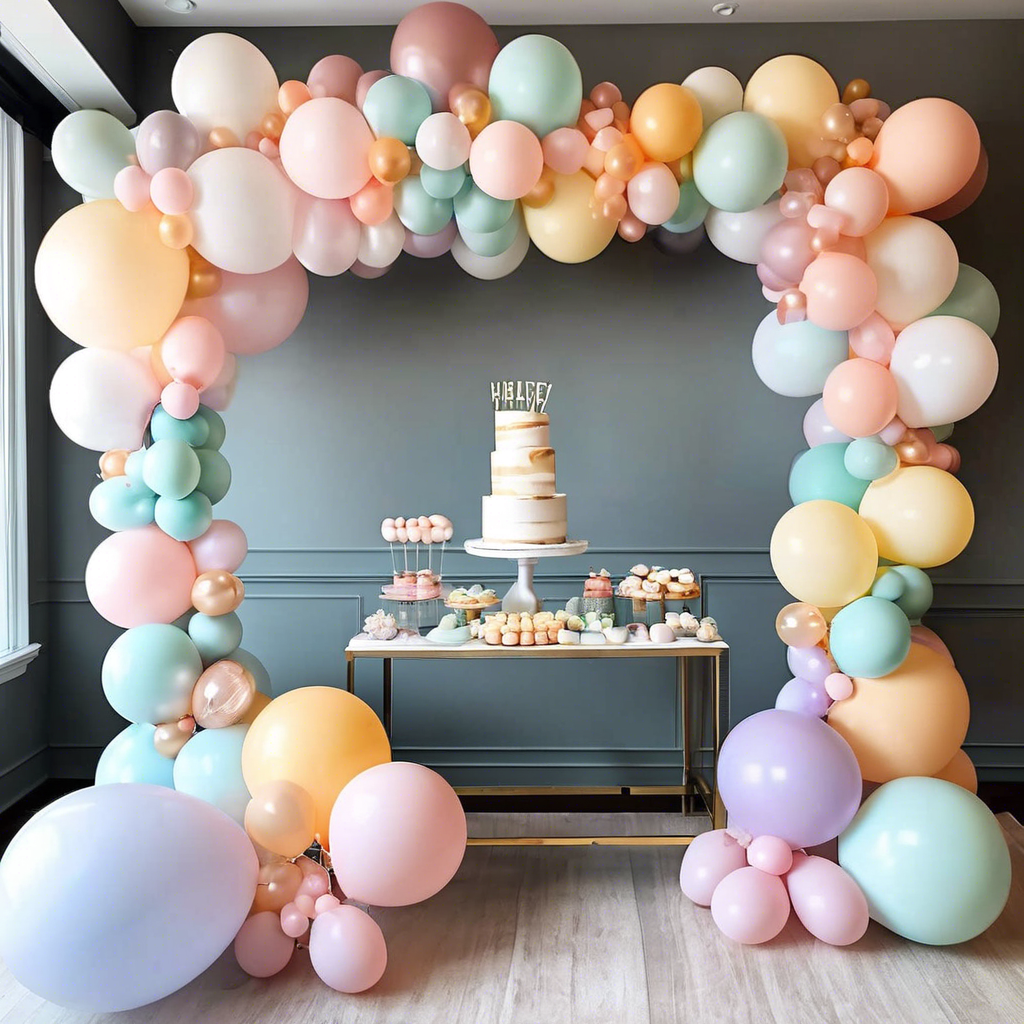 Pastel Balloon Wonderland
