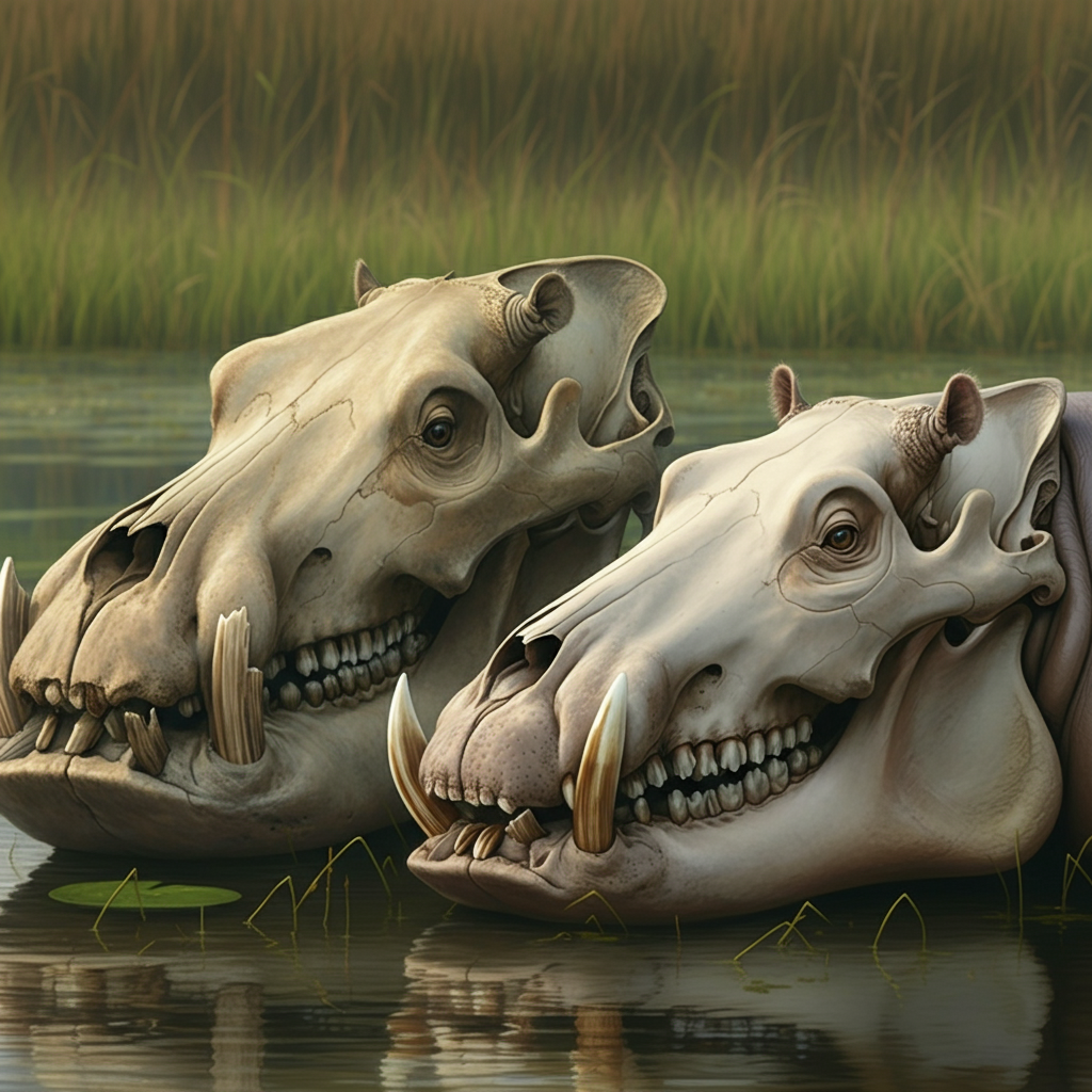 Mail and femail Hippo Skull5.206Z Mail and femail Hippo Skull